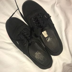 Black Vans